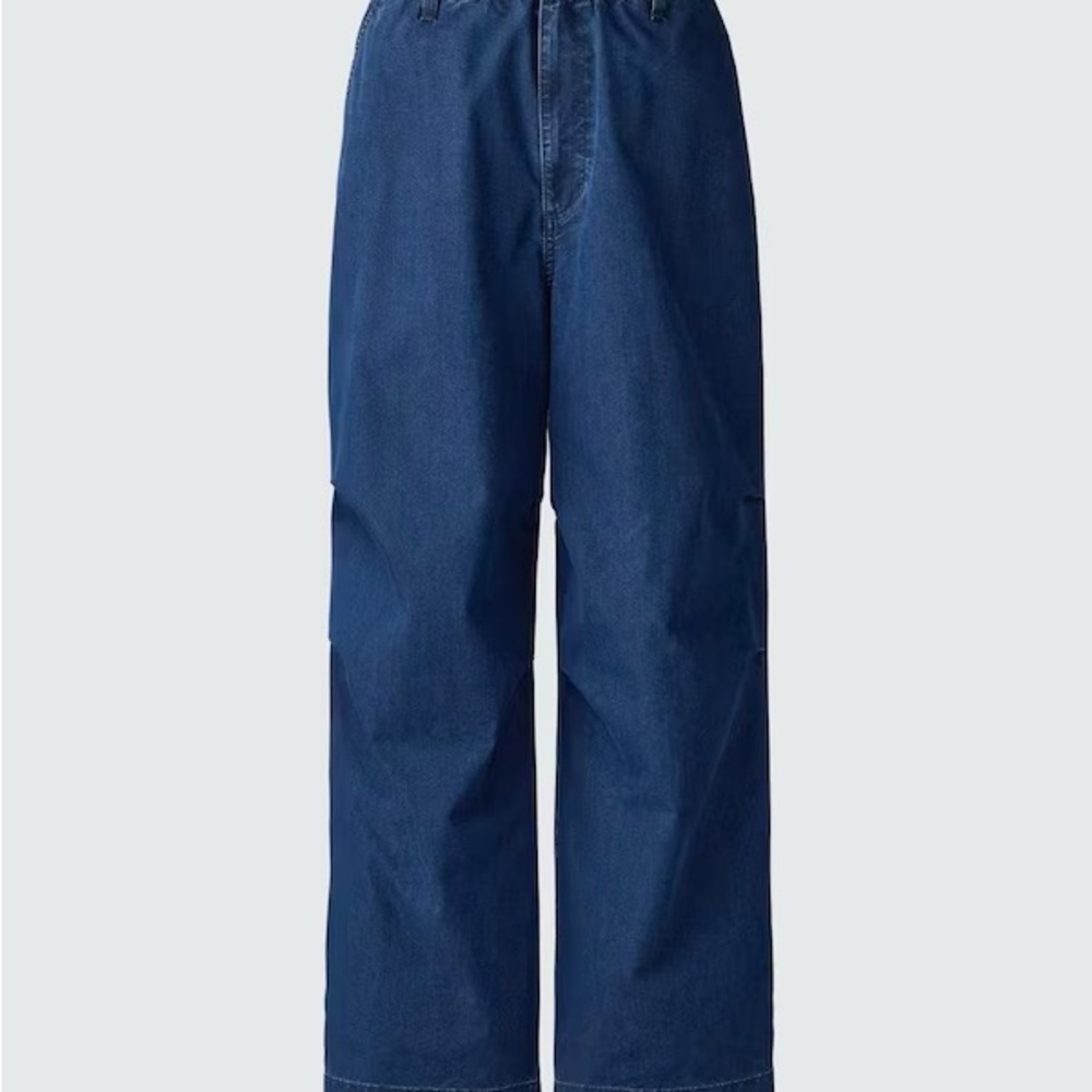 Uniqlo Denim Parachute Pants | Men’s Large